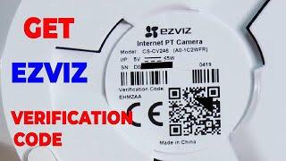 How to get EZVIZ verification code via EZVIZ Studio