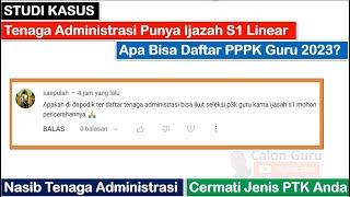 TERJAWAB Apakah Tenaga Administrasi Sekolah Bisa Daftar PPPK Guru 2023 atau Tenaga Teknis PPPK 2023