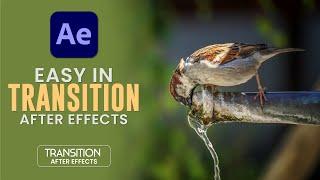 How to create Easy In Transition in After Effects | Adobe After Effects Tutorial | Quick & Easy Tip