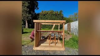 Cheap 1-hour chicken coop build: Hoop to Coop!