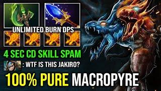 NEW 7.37C OP MID JAKIRO 100% Pure Macropyre 4 Sec CD Liquid Frost Unlimited Burn Slow DPS Dota 2