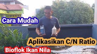 Cara sederhana memahami dan mengaplikasi C/N Ratio pada kolam sistem bioflok