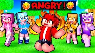 Wally is ANGRY in MINECRAFT...