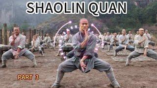 #3 ,, Kung fu workout and tutorial at home ; Shaolin 3 movements changqu that make can protect you