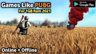 Top 5 Games Like Pubg For 1GB Ram Phones | Games Like Pubg For 1GB Ram Android | Offline/Online