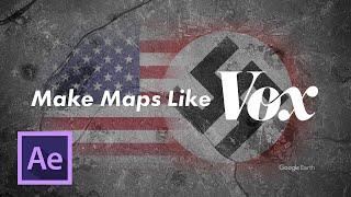 Make VOX Style Maps in Adobe After Effects