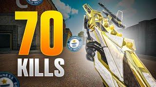 RECORDE DE KILLS NO SOLO VS SOLO DO BLOOD STRIKE!  (70 KILLS)