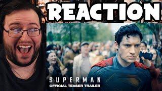 Gor's "Superman (2025) Teaser Trailer" REACTION (I'M FREAKING MOIST!)