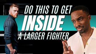 How To Get Inside A Larger Fighter EVERY TIME! | Canelo vs Berlanga