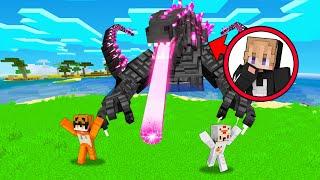 AKU PRANK TEMANKU SAMPAI KETAKUTAN JADI GODZILLA DI MINECRAFT!!