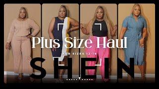 I GAINED 65LBS!!! | SHEIN WORK  HAUL | PLUS SIZE HAUL | Sizes 12-16