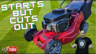 Does Your Lawn Mower Start but cut out? If So Watching This Mountfield 414 Repair Video May Help.