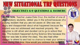 ANOTHER SITUATIONAL TRF QUESTIONS AND ANSWERS FROM DIVISION OF "I" IN CAGAYAN "V",  II  JUN GULAGULA