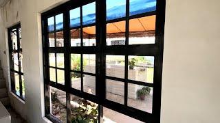 How French type awning windows being installed? Details of installation