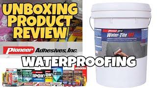 WATERPROOFING Water Tite 103 | UNBOXING Pioneeer Adhesives, Inc Products | Juan Civilian