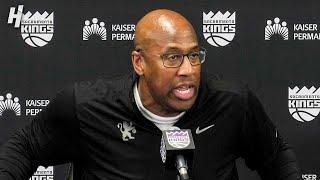 Mike Brown Reacts to Kings Loss vs Pistons - Full Postgame Interview