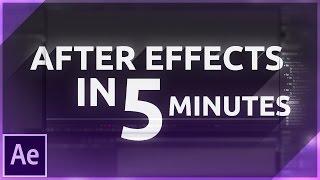 Learn After Effects in 5 MINUTES! Beginner Tutorial