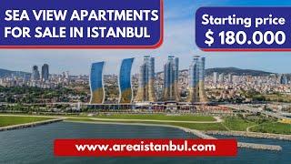 SEA VIEW APARTMENT FOR SALE IN ISTANBUL | TURKEY PROPERTY SEA VIEW