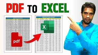 OMGHow to convert pdf to excel | Pdf to excel | How to edit pdf in excel