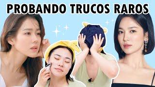 ¿LOS COREANOS SE LAVAN LA CARA CON LECHE? | TRUCOS CASEROS DE BELLEZA EN COREA | ¡QUÉ RARA COREANA!