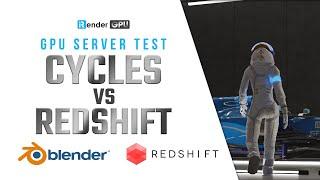 Cycles vs Redshift on 6x RTX 4090 | Blender GPU render farm | iRender Cloud Rendering