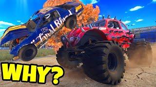 Getting Trolled in The Most DEADLY Online Wreckfest Multiplayer Servers!