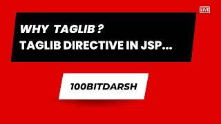 #5 - "JSP Tutorials: Mastering Taglib Directives" | JSP Full Tutorial For Beginners 2023