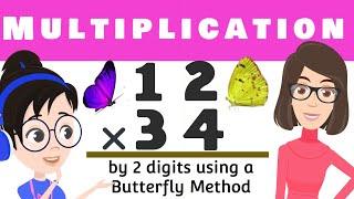 Multiplication for Kids Made Easy |multiply 2 digit numbers | Multiply double digits | itutorexpress