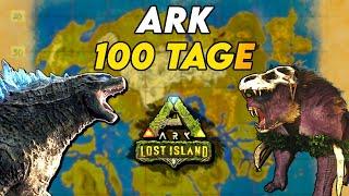 Ich überlebe 100 Tage auf Lost Island. 100 Tage Ark Deutsch