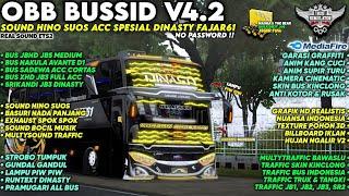 OBB BUSSID V4.2 SOUND HINO SUOS ACC SPESIAL DINASTY FAJAR 61 TRANS | Full Basuri Jeger | Bussid