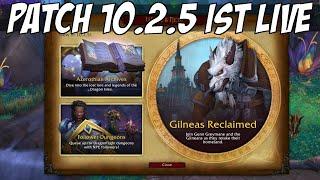 PATCH 10.2.5 IST LIVE! Die wichtigsten Neuerungen des Updates von World of Warcraft: Dragonflight