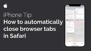 iPhone Tip: How to automatically close browser tabs in Safari #iphonetips #shorts