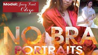 NO BRA PHOTOSHOOT| Outdoor Portraits