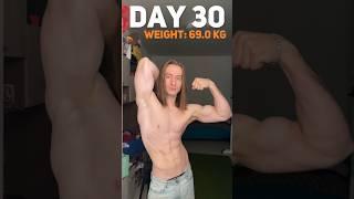 Моя трансформация за 30 дней тренировок( 4 месяца )