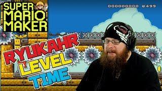 RYUKAHR LEVEL TIME! - Super Mario Maker - OSHIKOROSU Vs. RYUKAHR!