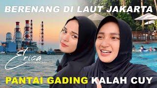 BERENANG DI WATERPARK PANTAI MUTIARA JAKARTA | ERICA FEBRI | SWIMMING POOLS | VLOG