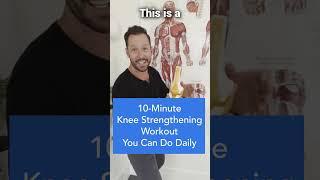 10 Minute Knee Strengthening Workout You Can Do Daily