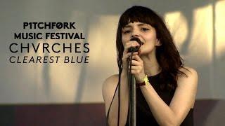 Chvrches perform "Clearest Blue" - Pitchfork Music Festival 2015