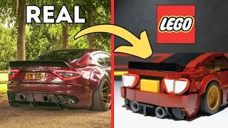 BUILDING MAT ARMSTRONG'S MASERATI IN LEGO