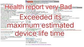 Redmi 7a Reboot Health report very Bad Exceeded its maximum estimated device life time problem solve