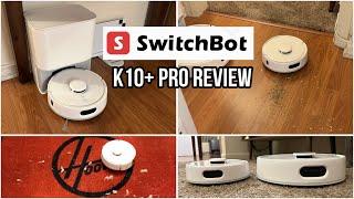 The Smallest Robot Vacuum - Switchbot K10+ Pro Mini Robot Review & Demo