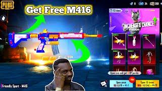  OMG Get M416 Free in classic create | know m416 in Chance mode try to get free M416 in PUBG MOBILE