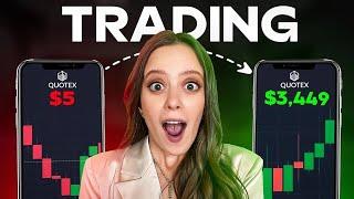 QUOTEX | +$3,449 PROFIT WITH SECRET BINARY OPTIONS TRADING STRATEGY