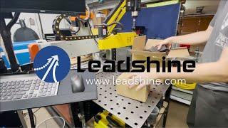 Leadshine AC servo motors applied in  fiber laser tube cutting machine