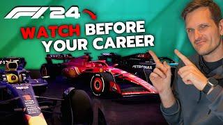 5 Tips for your F1 24 CAREER START