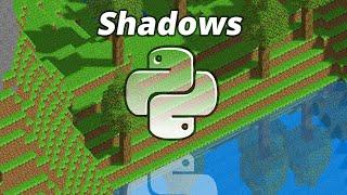 Minecraft Shaders, but it's actually just Python