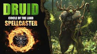 Baldur's Gate 3 Land Druid Class Guide  (Spellcaster Build)