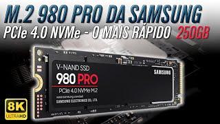 O MELHOR e MAIS RÁPIDO M.2 980  PRO PCIe 4.0 NVMe da SAMSUNG - Review - Unboxing