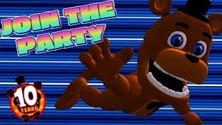 [FNAF/SFM] Join The Party | JT-Music FNaF World Rap Animation