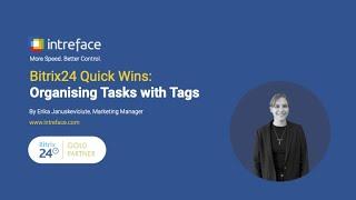 Bitrix24 Quick Win: Organising Tasks with Tags